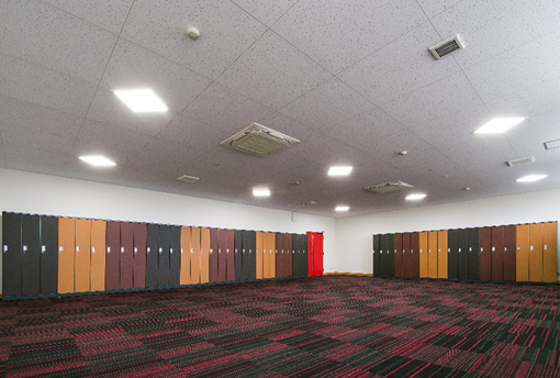 第4工場2階にある休憩ルーム